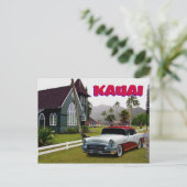 Kauai Hawaii Postkarte (Stehend Vorderseite)