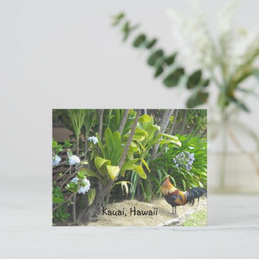 Kauai, Hawaii Postkarte (Stehend Vorderseite)