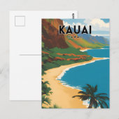 Kauai Hawaii Postkarte (Vorne/Hinten)