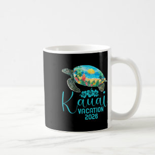 Kauai Hawaii Reise 2026 Meeresschildkröte Sommerur Kaffeetasse