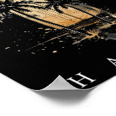 Kauai Hawaii Surf Hawaiian Vintage Surfing Surfer  Poster (Ecke)