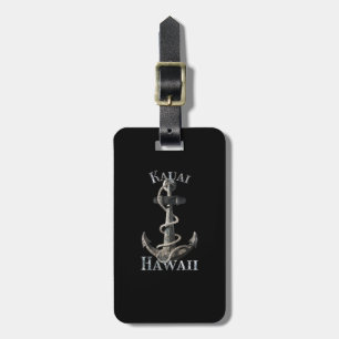 Kauai Hawaii Vacation Nautical Anchor Sailing Gepäckanhänger