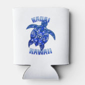 Kauai Hawaii Vacation Tribal Turtle Dosenkühler (Rückseite)