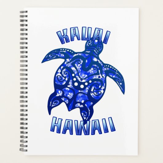 Kauai Hawaii Vacation Tribal Turtle Planer (Vorderseite)
