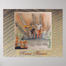Kauai Hawaii von Chloe Dee Noble Poster