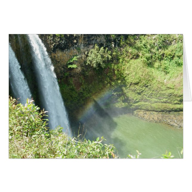 Kauai Hawaii Wailua Falls (Vorderseite (Horizontal))