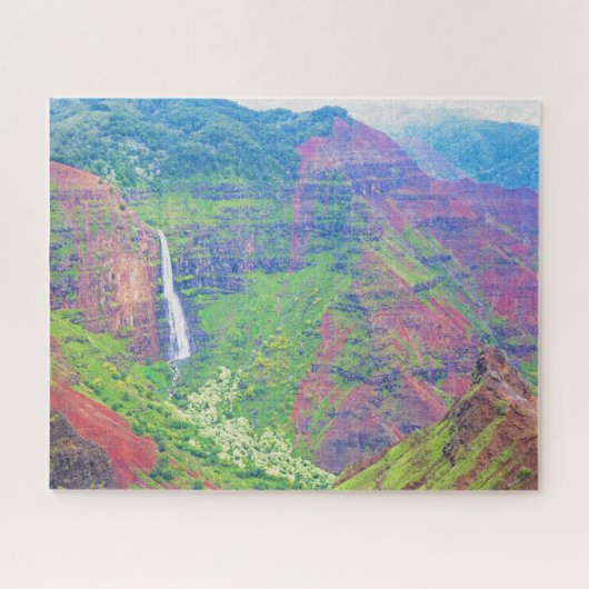 Kauai, Hawaii - Waimea Canyon - 16x20 - 520 Stk. Puzzle (Horizontal)