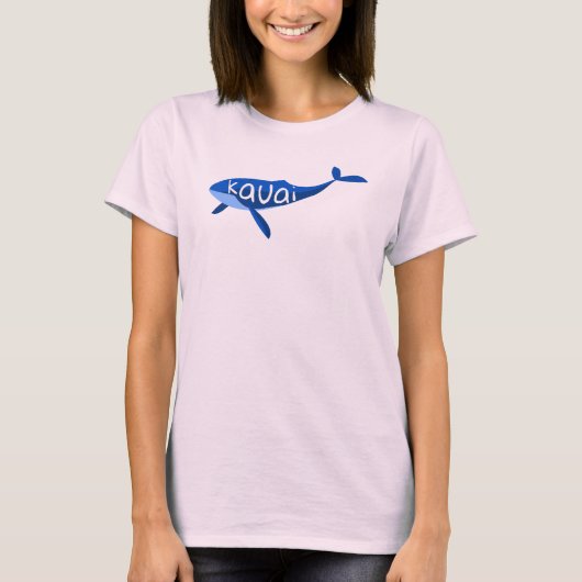 Kauai Hawaii Whale T-Shirt (Vorderseite)