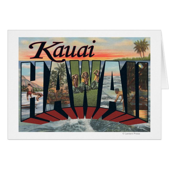 Kauai, HawaiiLarge Letter ScenesKauai, HI (Vorderseite (Horizontal))