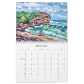 Kauai is Paradise Hawaii Art Calendar  Kalender (Mär 2026)