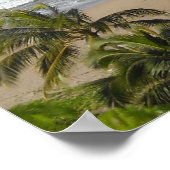 Kauai Island Hawaii Poster (Ecke)
