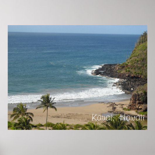 Kauai Island Hawaii Poster (Vorne)