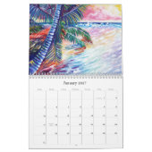 Kauai ist Paradies Hawaii-Kunstkalender Kalender (Jan 2027)