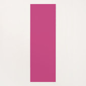 Kauai Jungle Hawaiian Hibiscus and Palms - Fuchsia Yogamatte (Rückseite)