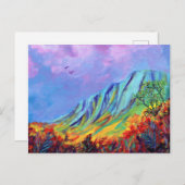 Kauai Kalalau Valley Postcard Postkarte (Vorne/Hinten)