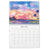 Kauai Landschaft und Landschaften Kalender (Mär 2026)