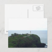 Kauai Lighthouse Postcard Postkarte (Vorne/Hinten)