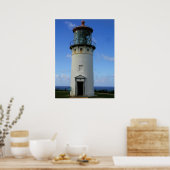 Kauai Lighthouse Poster (Küche)