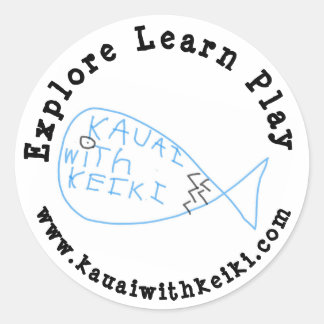Kauai mit Keiki Sticker