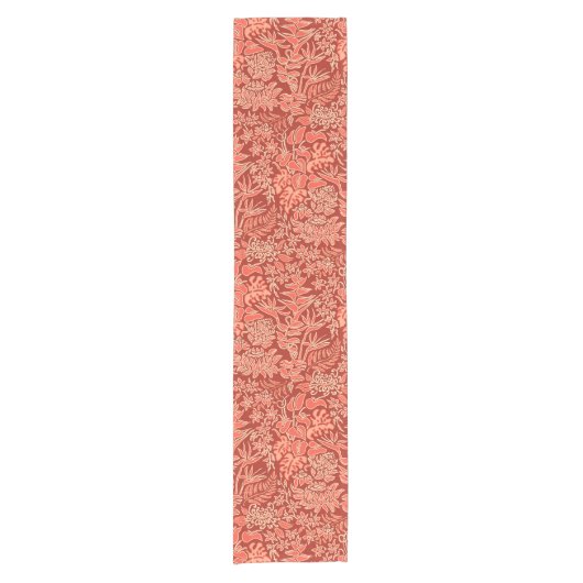 Kauai-Morgenhawaiischer Protea mit Blumen Kurzer Tischläufer (Vorderseite)