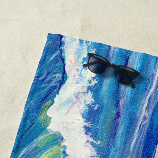 Kauai Na Pali Küste mit Ocean Waean Beach Handtuch (Beispiel)