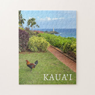 Kauai Ninini Point Leuchtturm Hawaii Puzzle