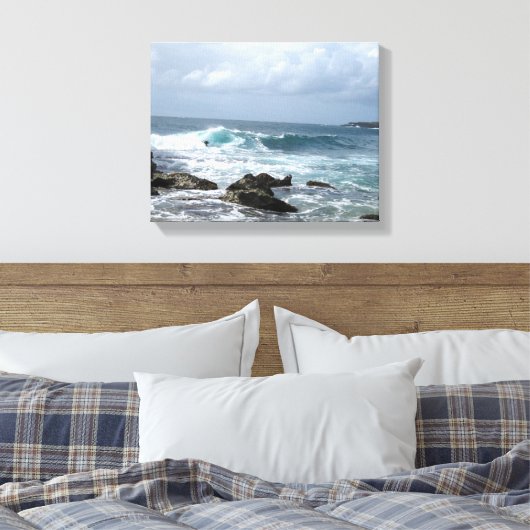 Kauai Ocean Scene Leinwand (Insitu (Schlafzimmer))