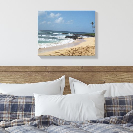Kauai Ocean Scene Leinwand (Insitu (Schlafzimmer))