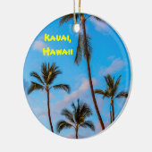 Kauai Palms Keramik Ornament (Links)
