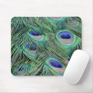 Kauai Peacock Feathers Mousepad