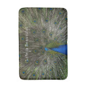 Kauai-Pfau Badematte (Vorderseite Vertikal)