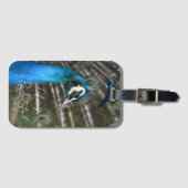 Kauai-Pfau  Gepäckanhänger (Vorderseite (Horizontal))
