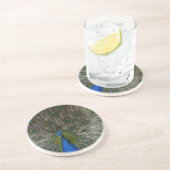 Kauai-Pfau Getränkeuntersetzer (Seite)