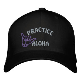 Kauai Practice Aloha Shaka (Hang locker) Bestickte Baseballkappe