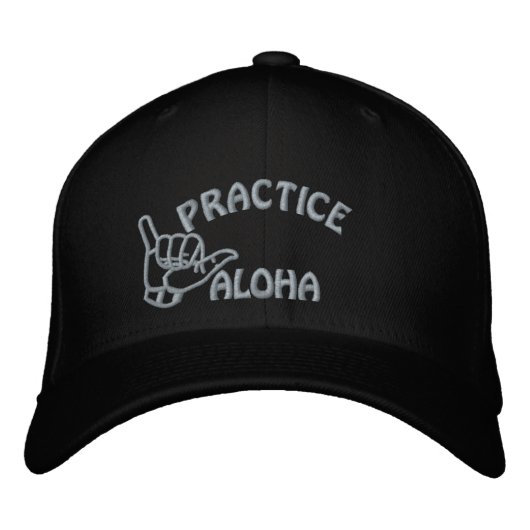 Kauai Practice Aloha Shaka (Hang locker) Bestickte Baseballkappe (Vorderseite)
