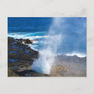 Kauai-Schlagloch Postkarte