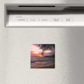 Kauai-Sonnenuntergang-Magnet Magnet (In Situ (Geschirrspüler))