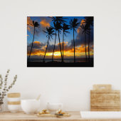 Kauai Sunrise Poster (Küche)
