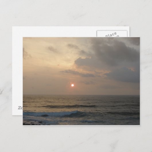 Kauai Sunrise Postkarte (Vorne/Hinten)