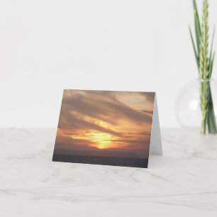 KAUAI SUNSET-Blank Note Card Karte