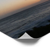 Kauai Sunset Poster (Ecke)