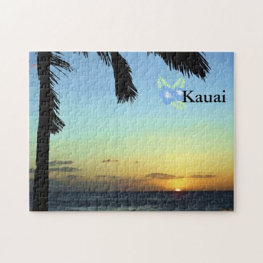 Kauai Sunset Puzzle (Horizontal)