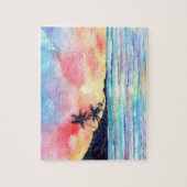 Kauai Sunset-Spiel Puzzle (Vertikal)
