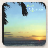 Kauai Sunset Untersetzer (Vorderseite)