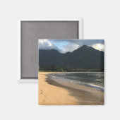 Kauai Surf Co. Hanalei Beach Kühlschrank Magnet (Vorderseite/Rückseite)