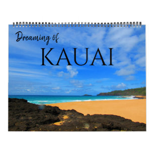 Kauai Träume 2027 groß Kalender