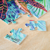 Kauai Tropical Croton Pflanze Puzzle (Seite)