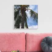 Kauai Tropical Palm Tree Leinwanddruck (Insitu (Wohnzimmer))