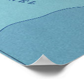 Kauai Vintag Map Poster (Ecke)