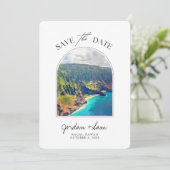 Kauai Wedding Save the Date Einladung (Stehend Vorderseite)